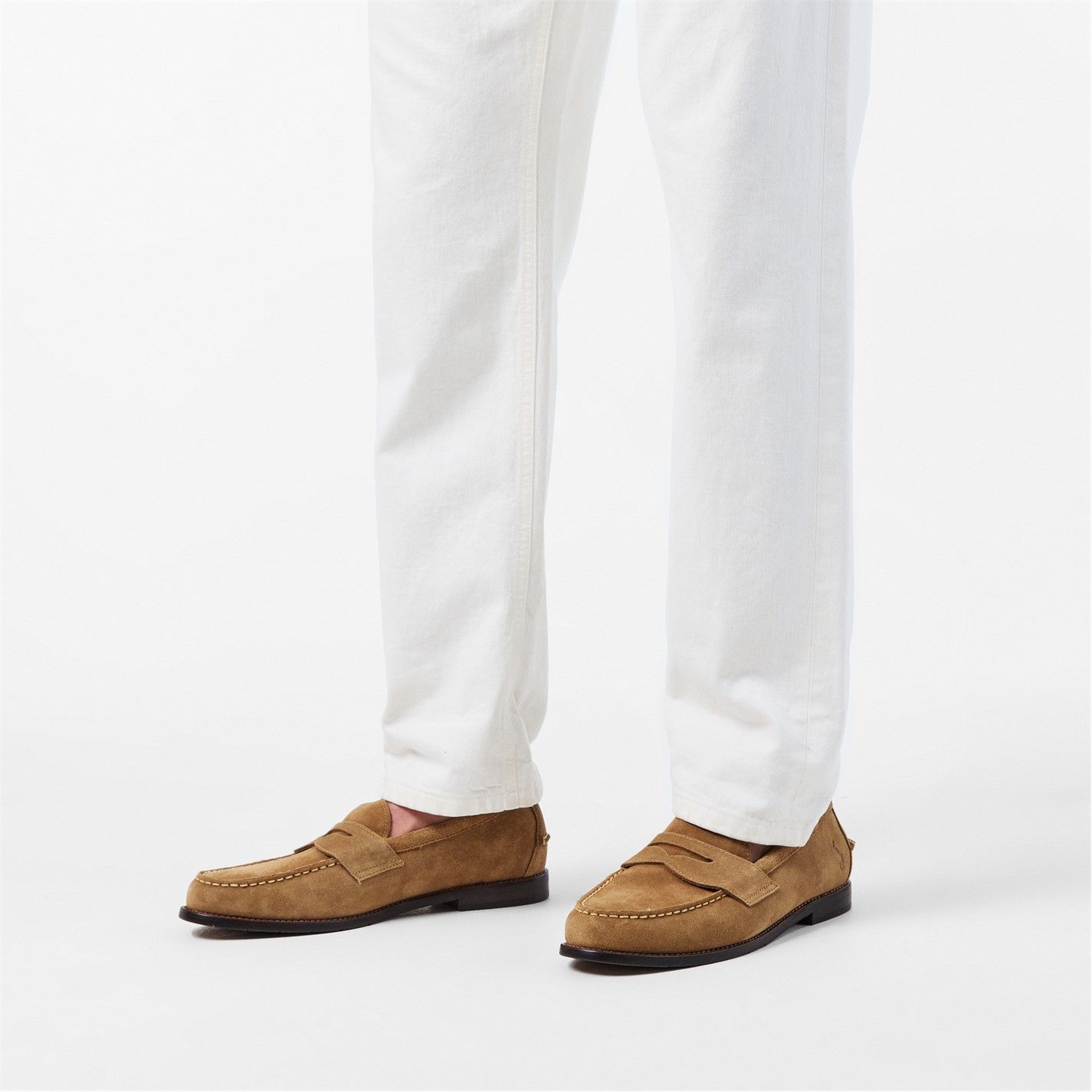  Aslton Suede Loafers Desert Tan