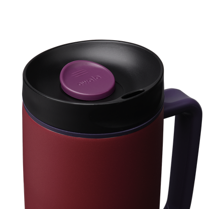  Owala Smoothsip Slider With Handle Burgundy Bay