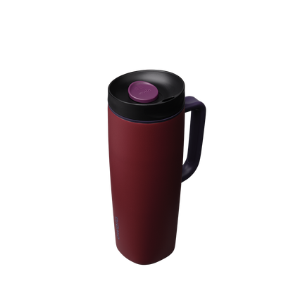  Owala Smoothsip Slider With Handle Burgundy Bay