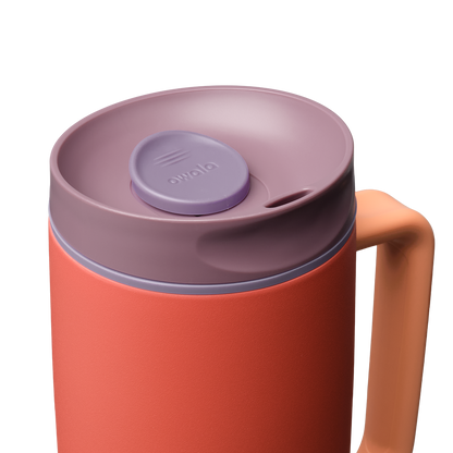  Owala Smoothsip Slider With Handle Terracotta Sunset