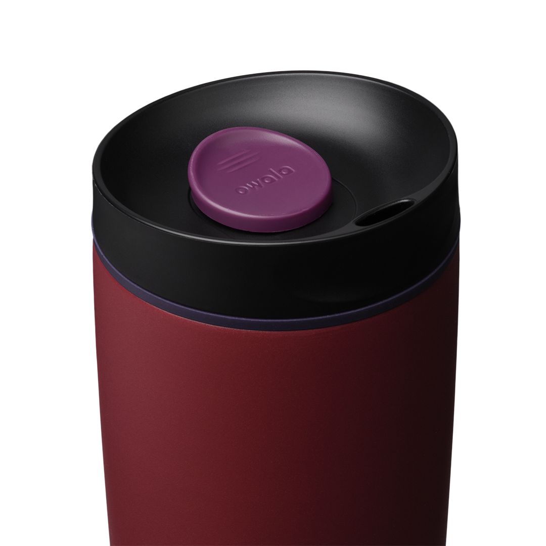  Owala Smoothsip Slider Burgundy Bay