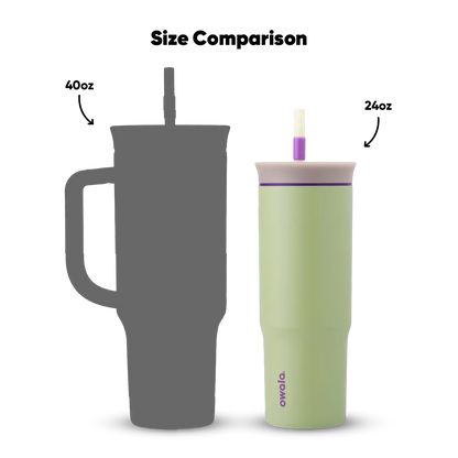  Owala 24Oz Tumbler Hip Cactus