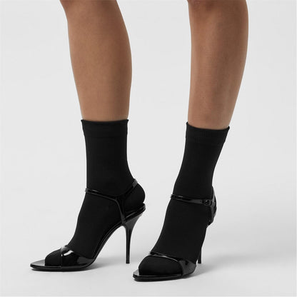  Avenue Sock Sandals Black