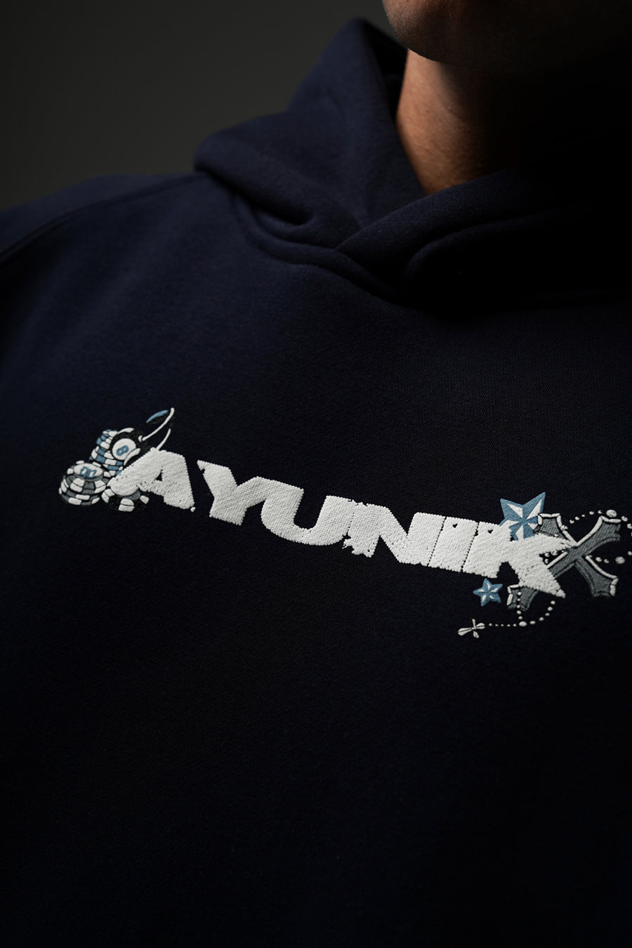 High Stake Hoodie - Navy Blue