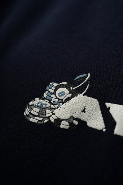 High Stake Hoodie - Navy Blue