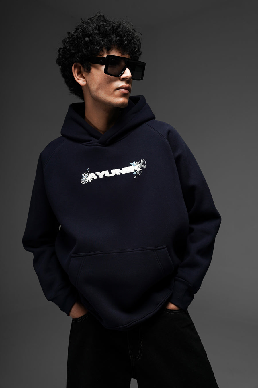 High Stake Hoodie - Navy Blue