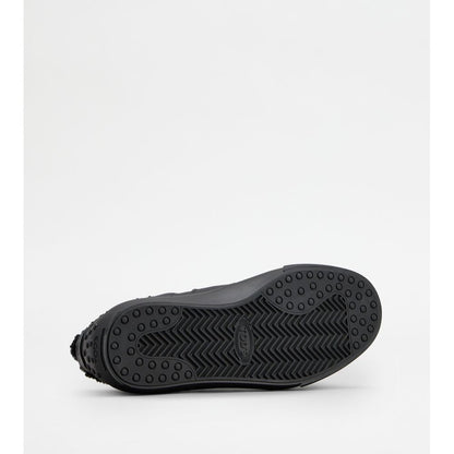 Tods Sneakers In Leather Black Mens