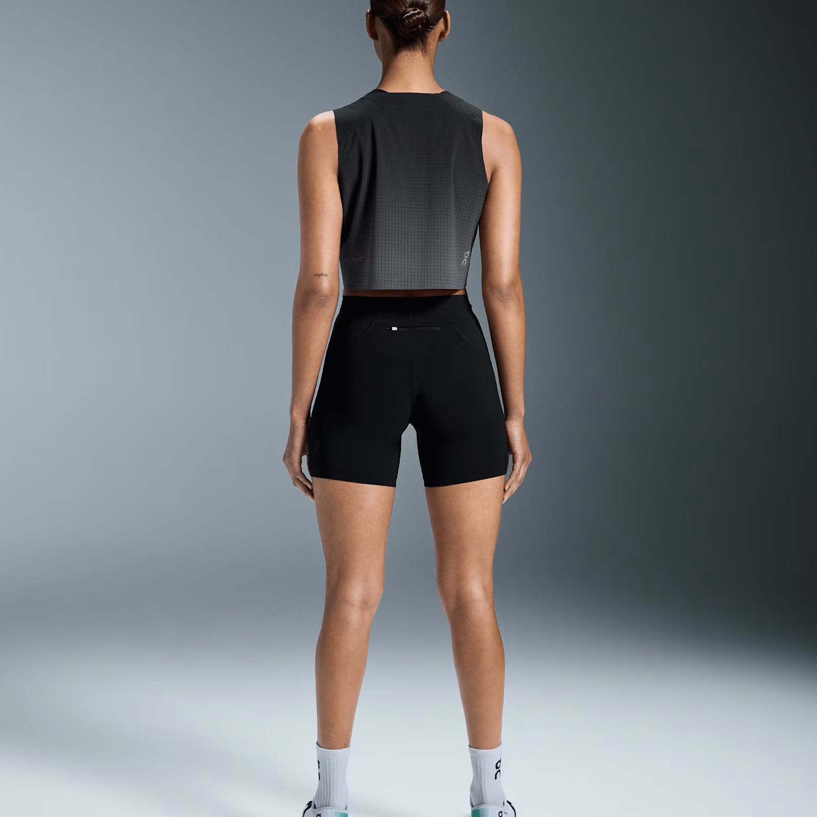 On Pace Tank Black | Iron (Women'S)