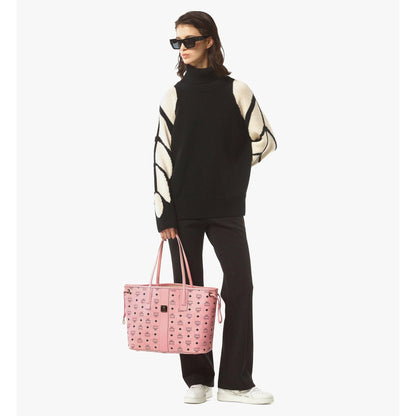 MCM Medium Liz Shopper in Visetos