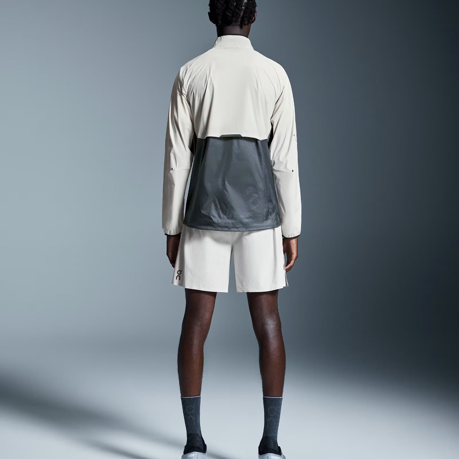 On Weather Jacket Silver | Eclipse