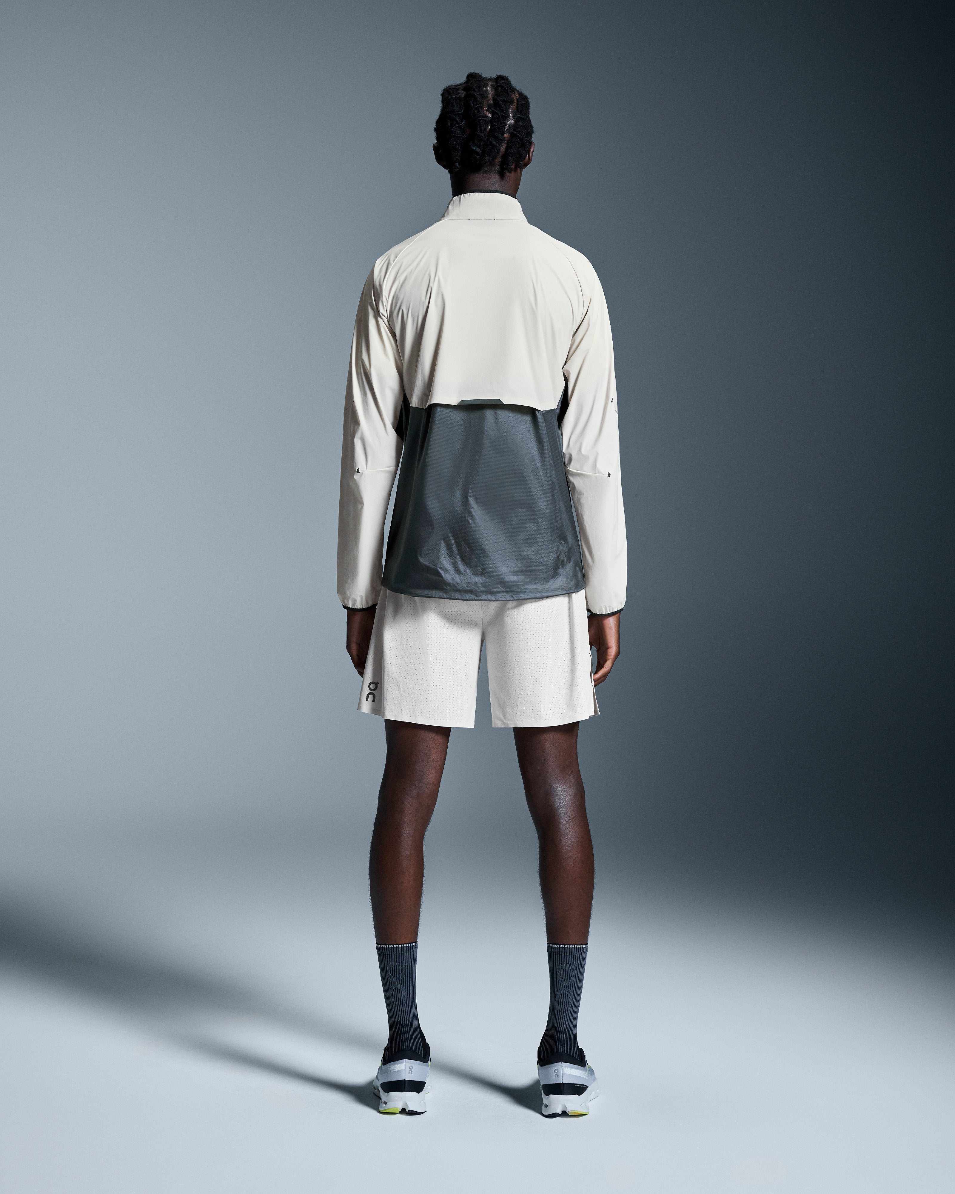 On Weather Jacket Silver | Eclipse