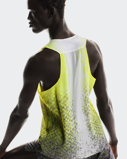 On Race Singlet Lime