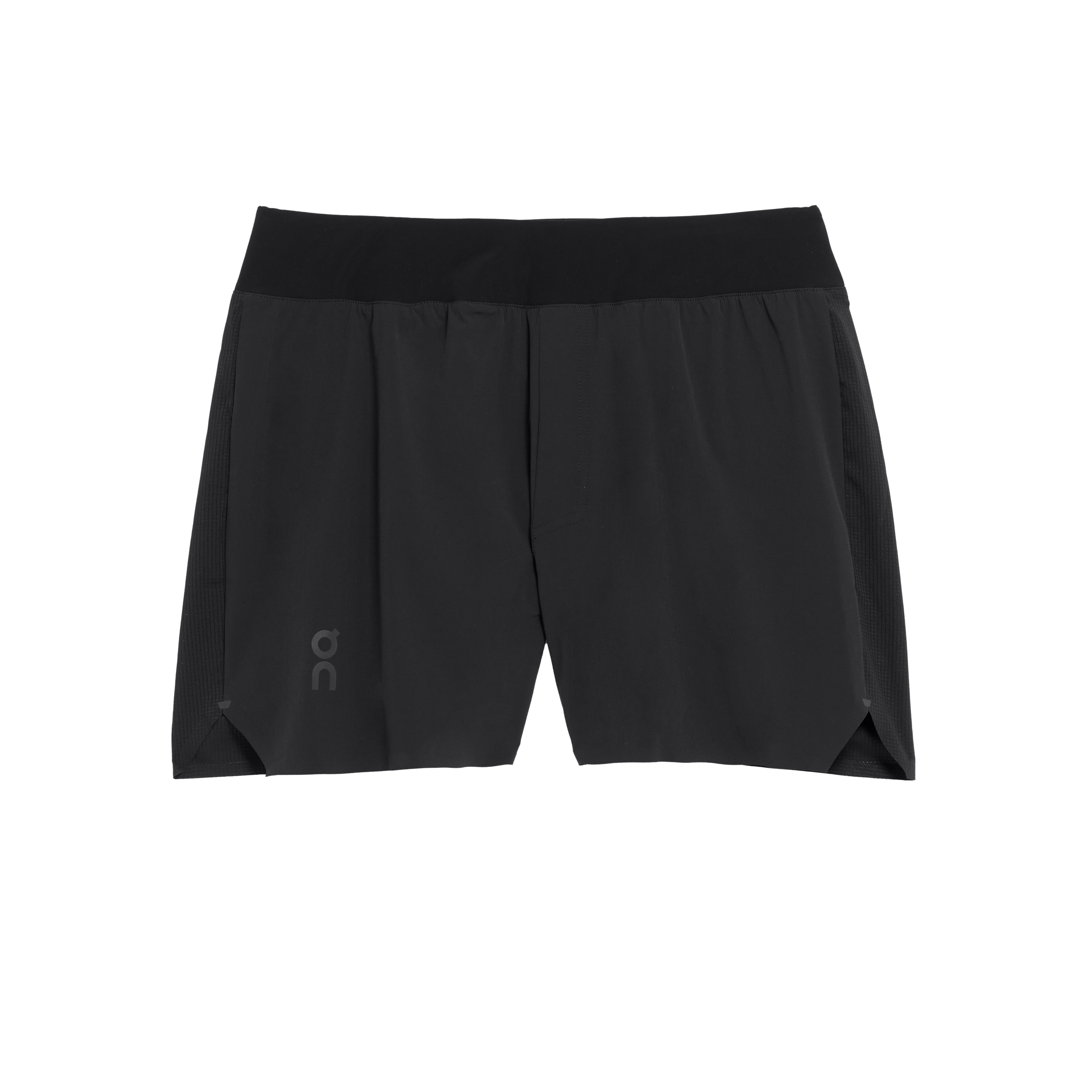 on 5" lightweight shorts Black