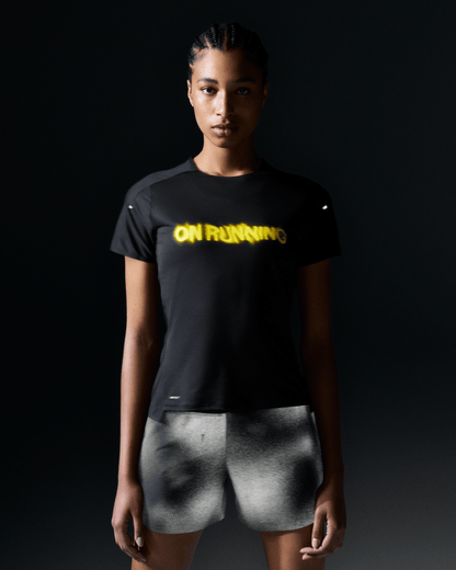 on performance-t lumos Black (Women's)