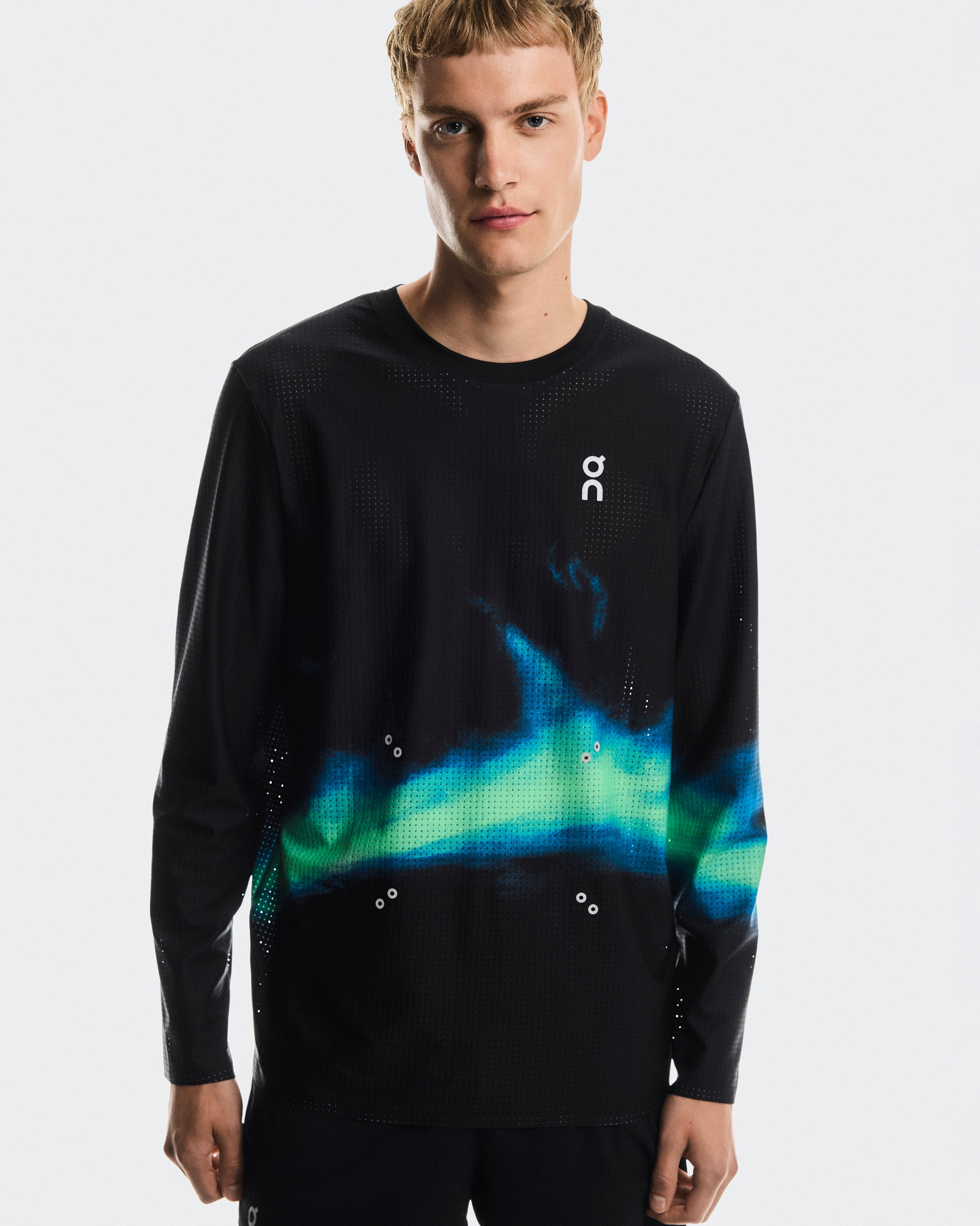 On Pace Mesh Long-T Black | Horizon