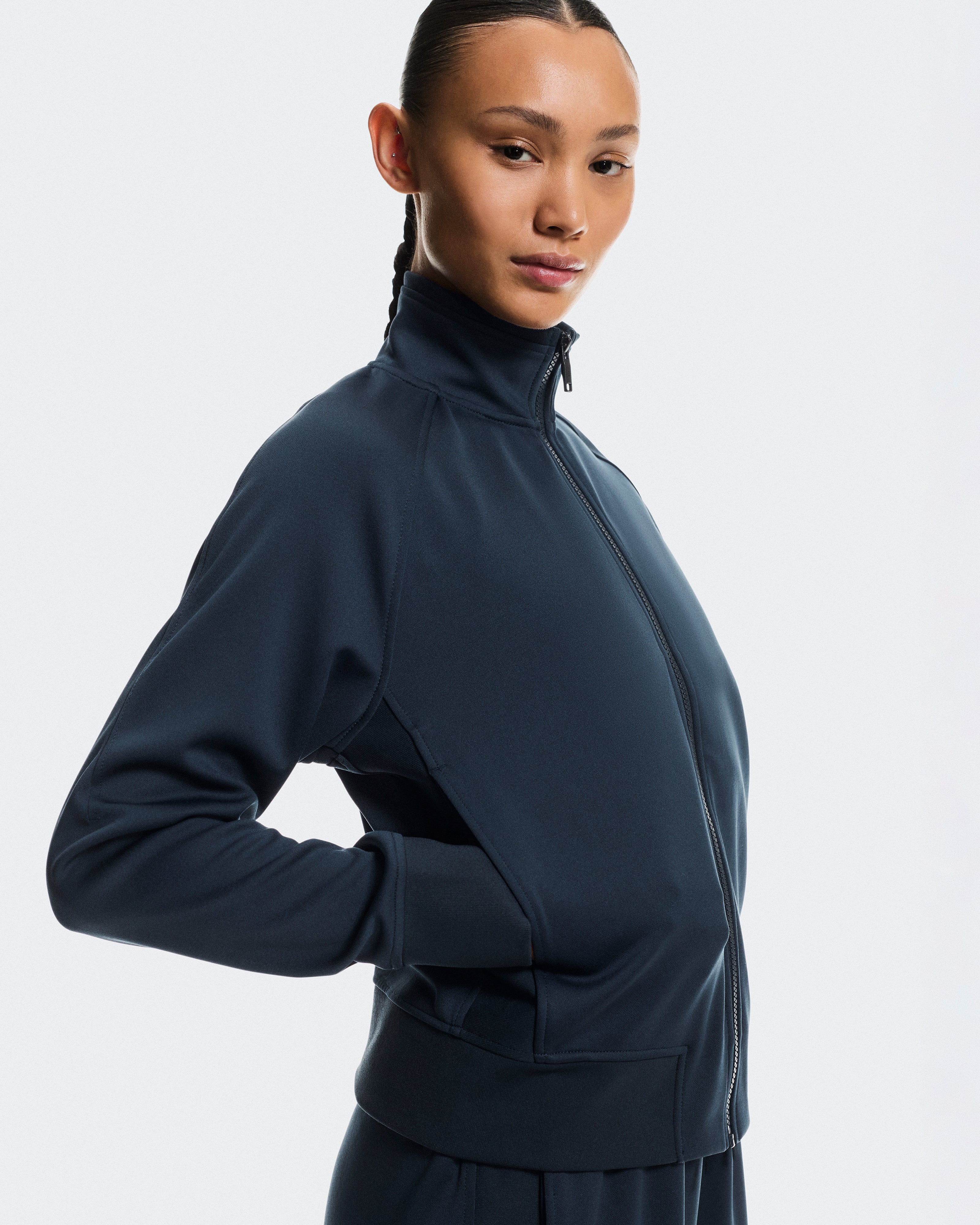On Courtside Full-Zip Midnight (Women'S)