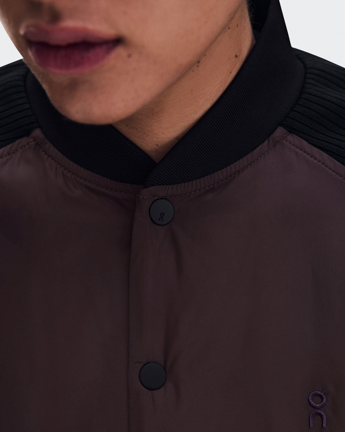 On Courtside Bomber Mulberry | Black (Women'S)