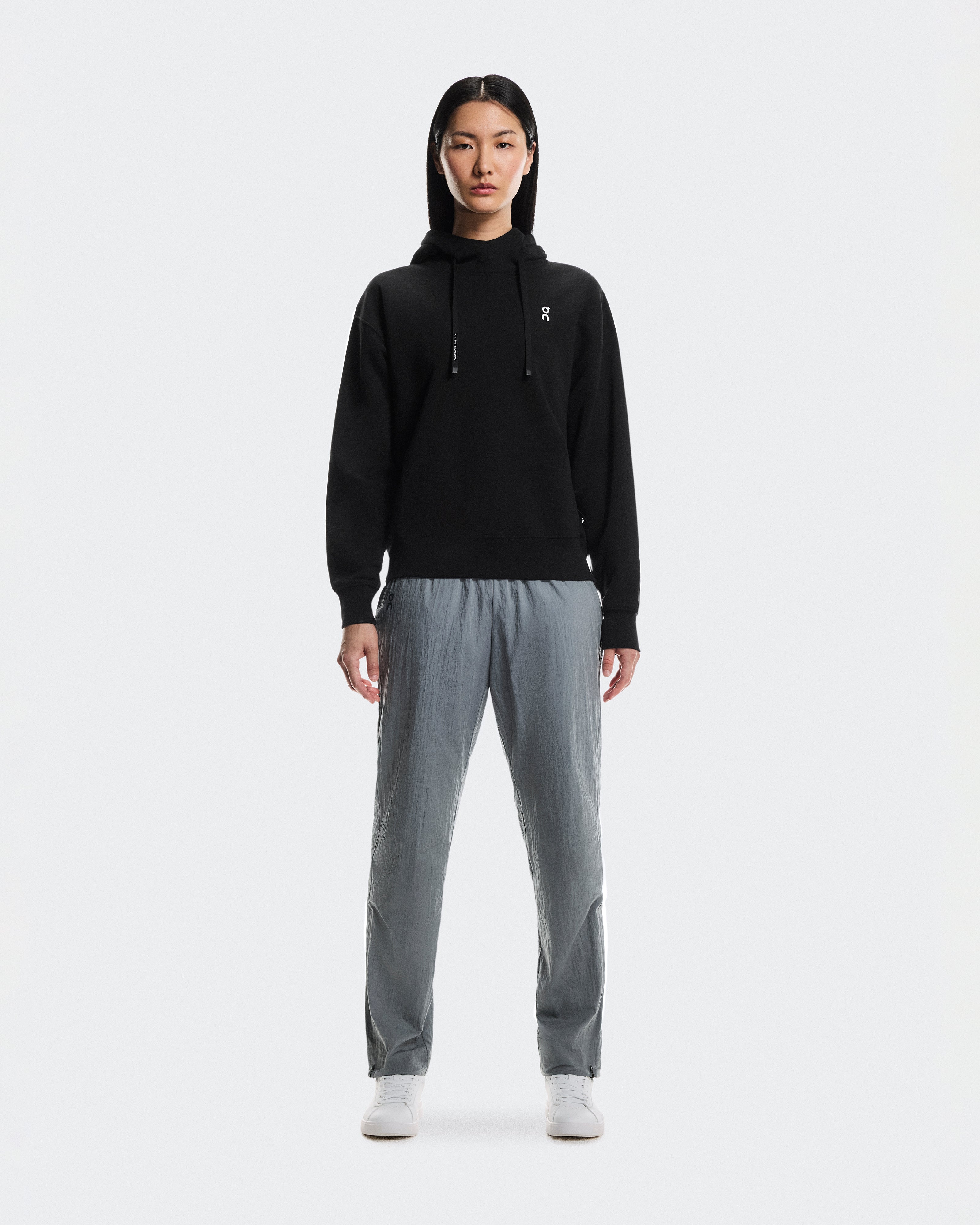 On Club Hoodie Smash Black | Orchid (Women's)