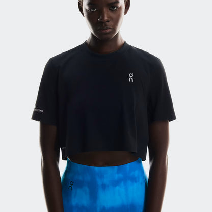On Train-T Crop Black (Women'S)