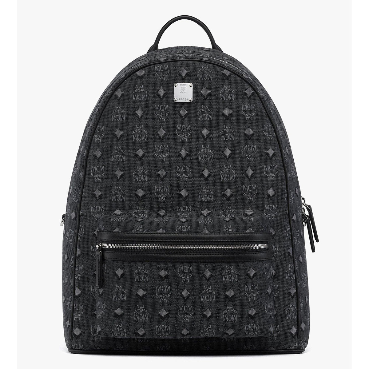 MCM Medium Stark Backpack In Denim Visetos