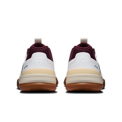 On The Roger Clubhouse Pro White Maroon Kids
