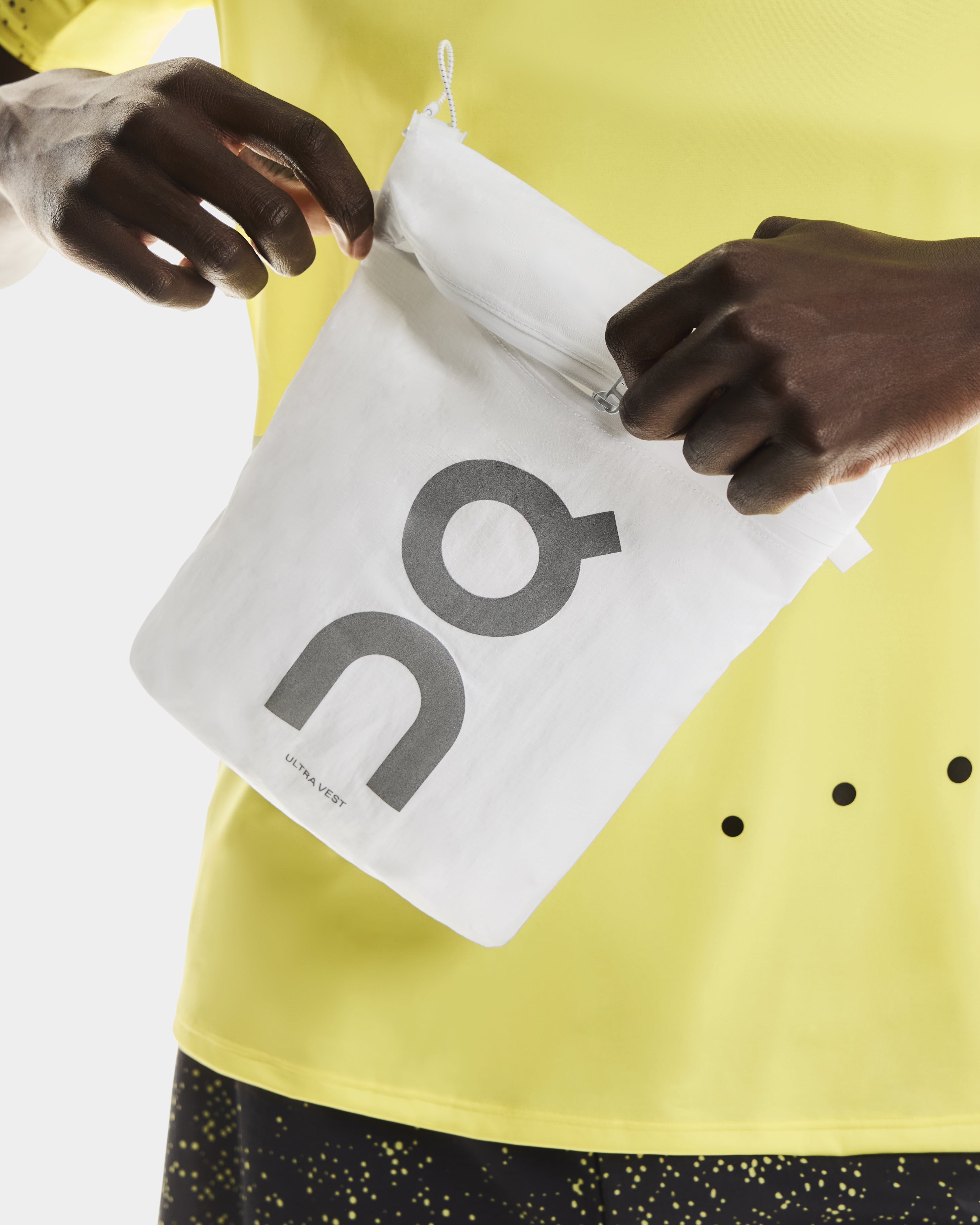 On Ultra Vest Pro White