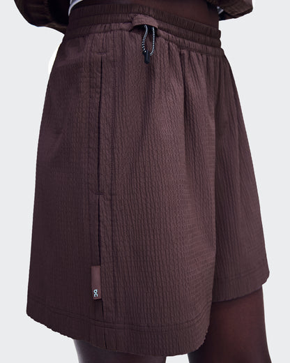 On Courtside Shorts Eaze Mulberry (Women'S)