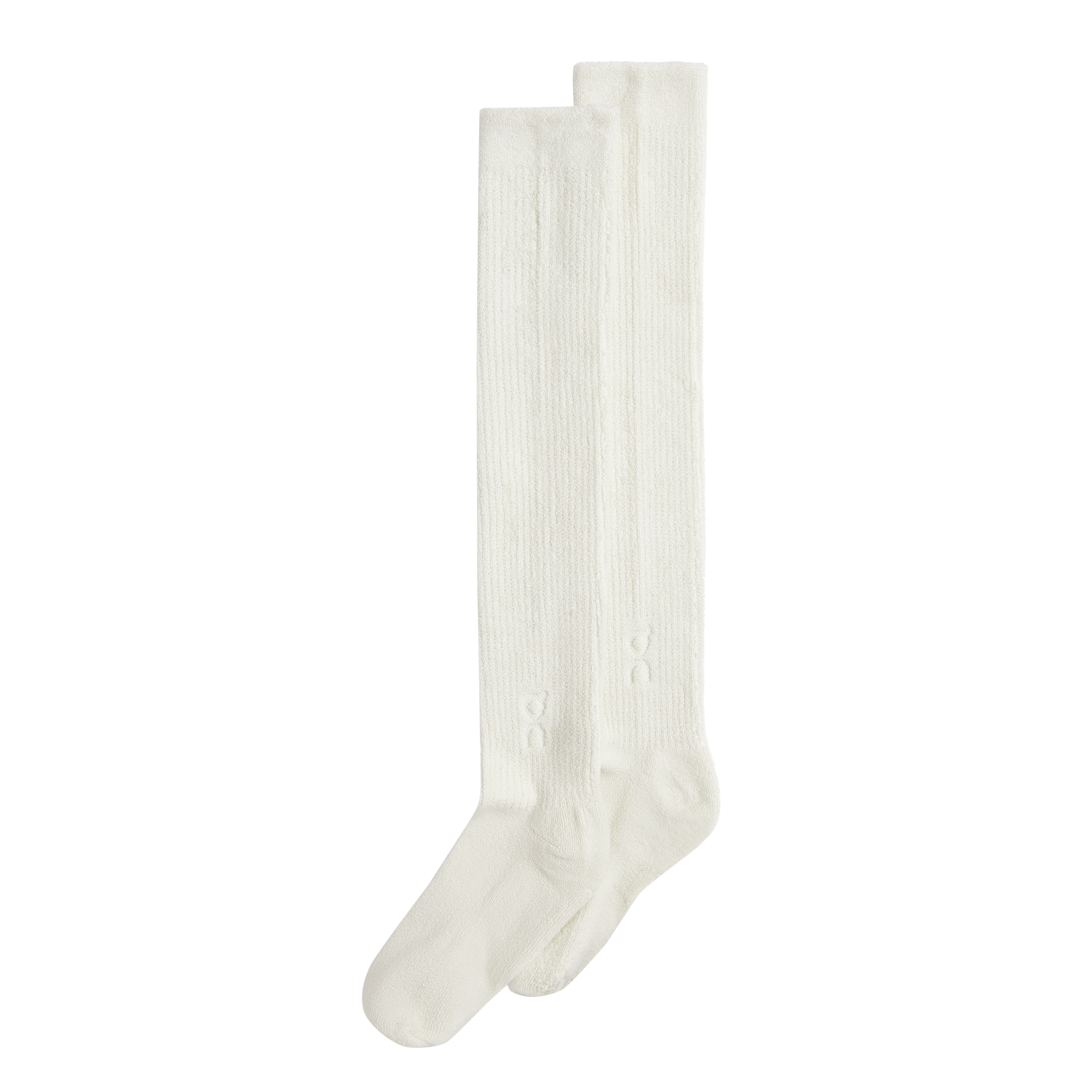 On Terry Sock Knee High Ivory
