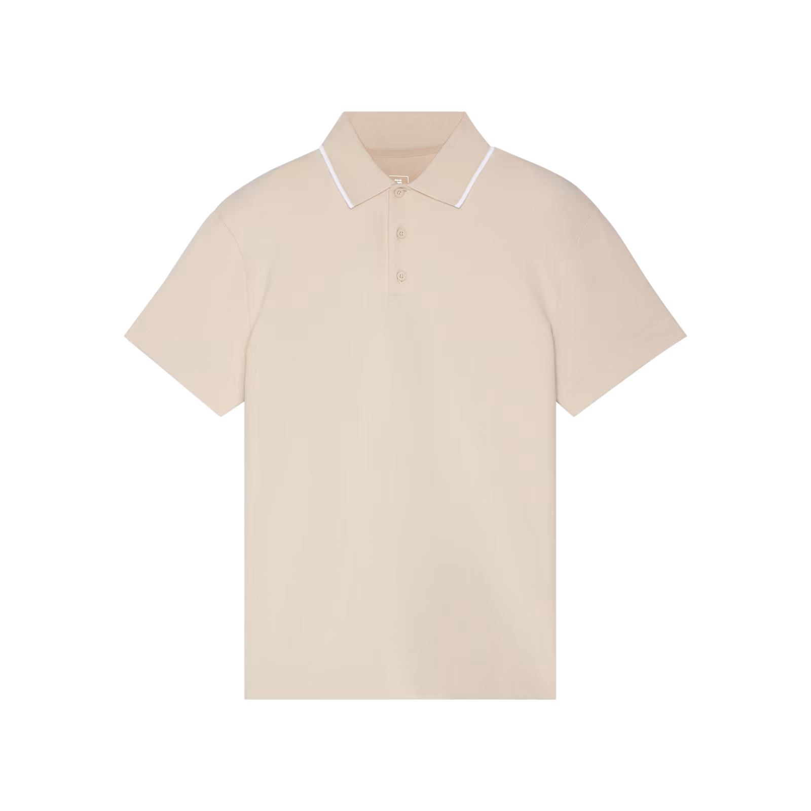 On Courtside Polo Sand | White