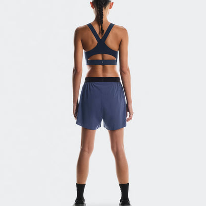 On 3" Performance 2/1 Shorts Acai | Black (Women'S)