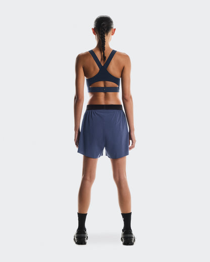 On 3" Performance 2/1 Shorts Acai | Black (Women'S)