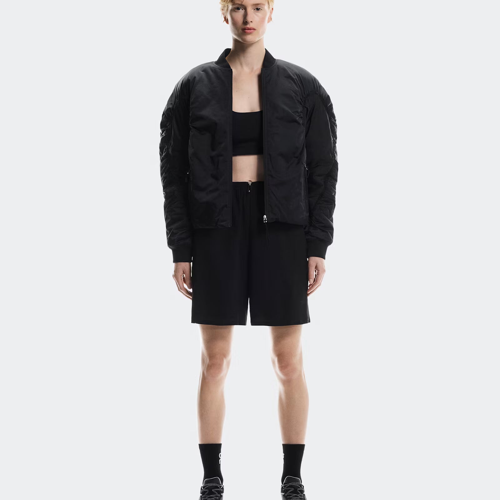 On Bomber Jacket Black (Women'S)