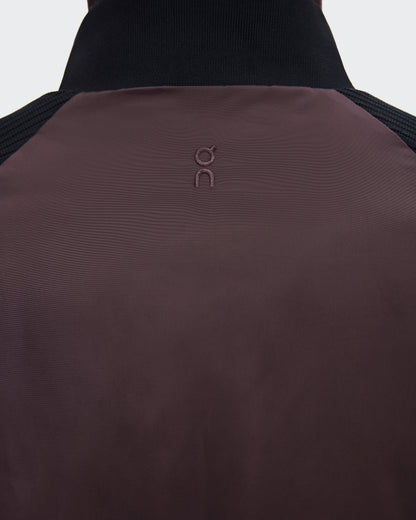 On Courtside Bomber Mulberry | Black
