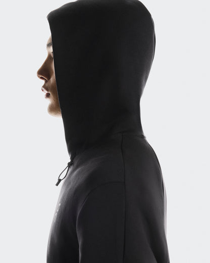 On Focus Tech Zip Hoodie Black