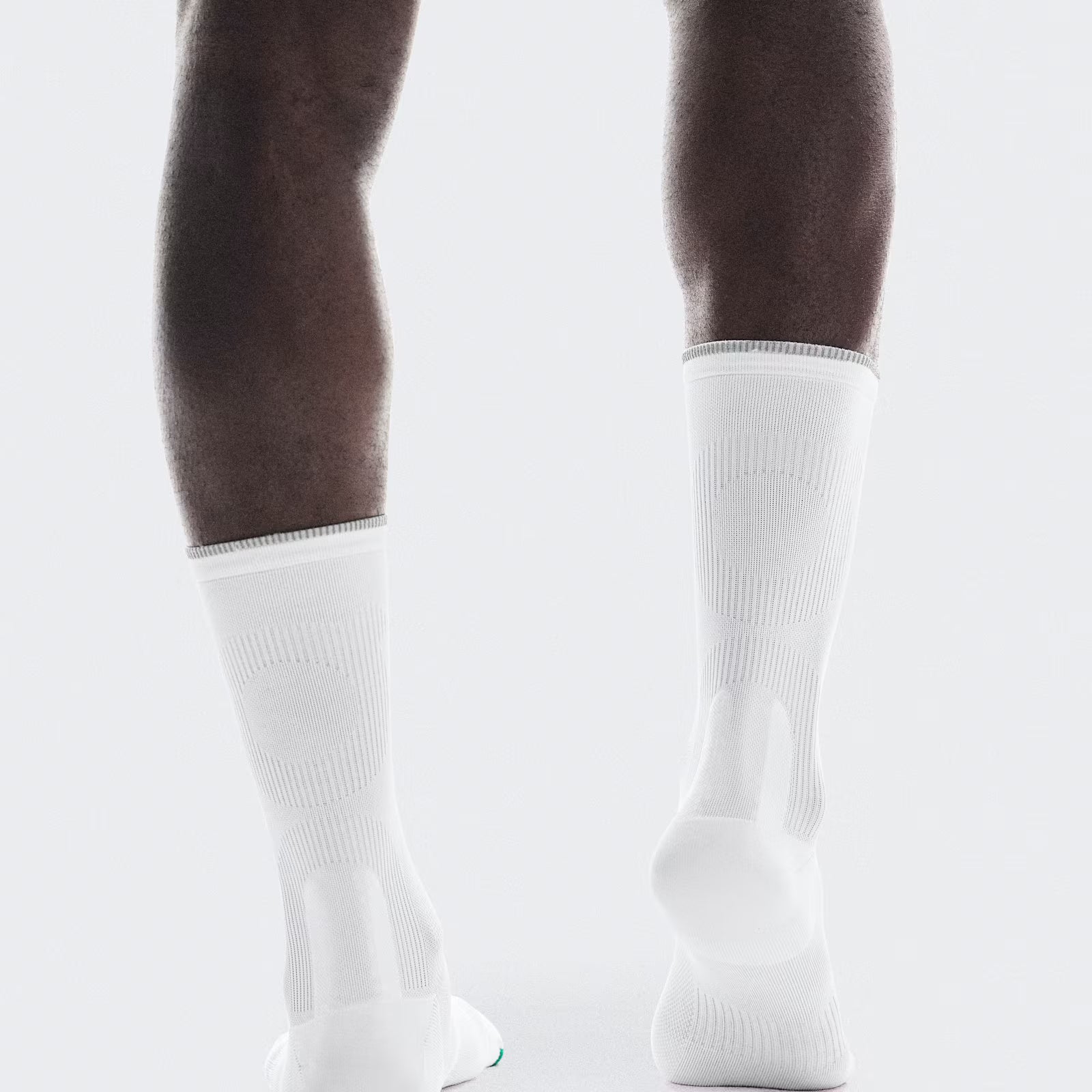 On Elite Run Sock High White | Ivory