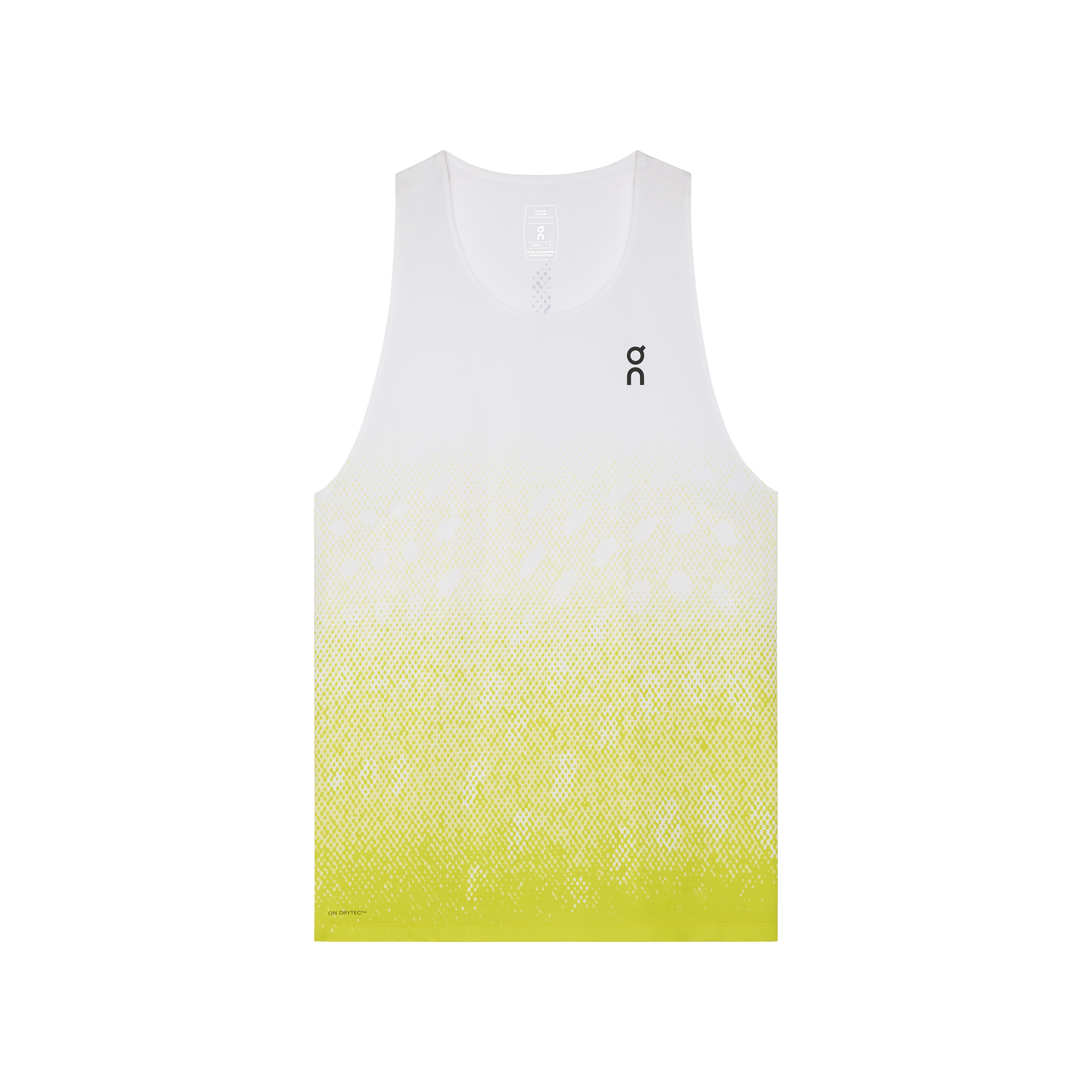 On Zero Singlet White | Lime