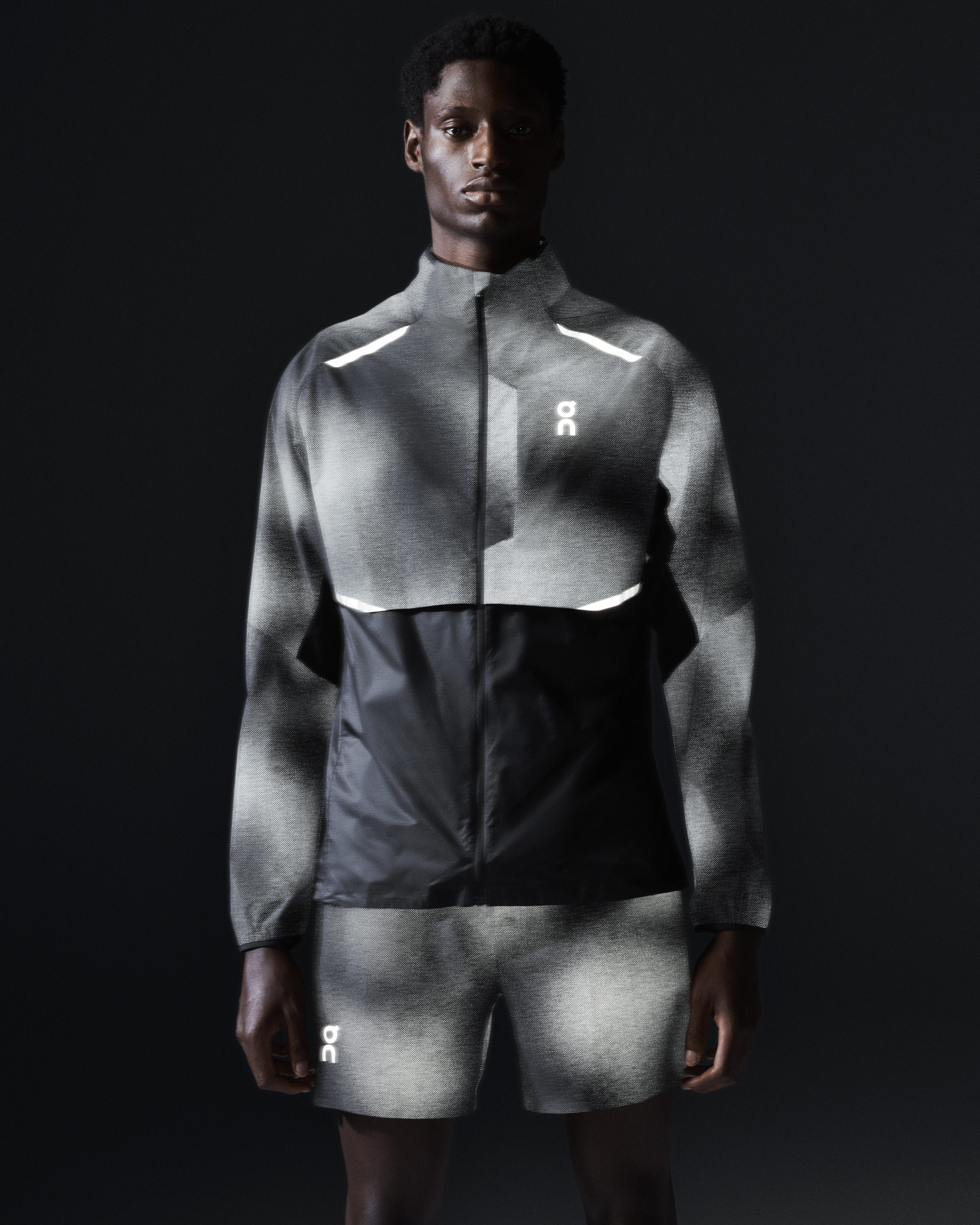 on weather jacket lumos Black