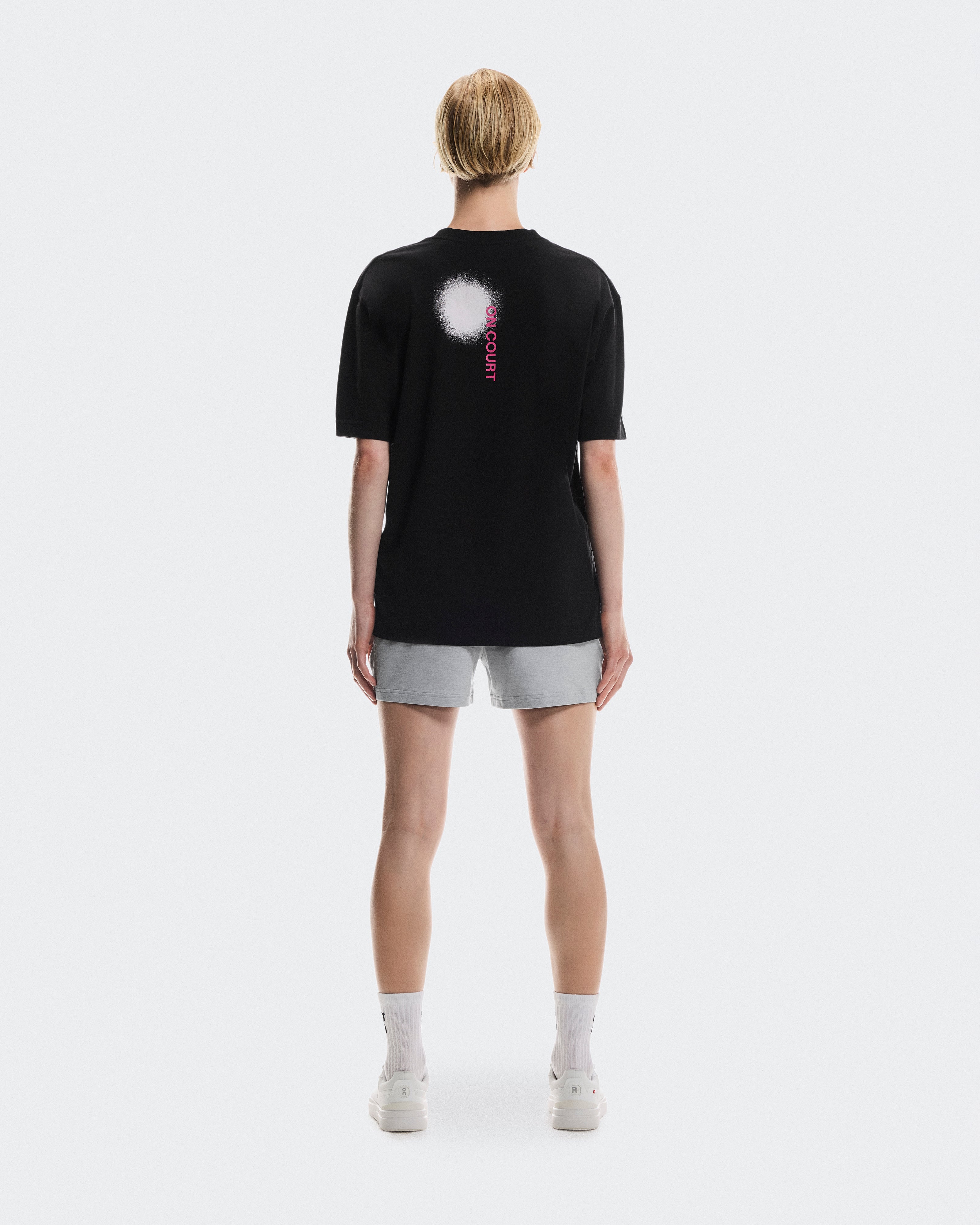 On Club-T Smash Black | Orchid (Women'S)