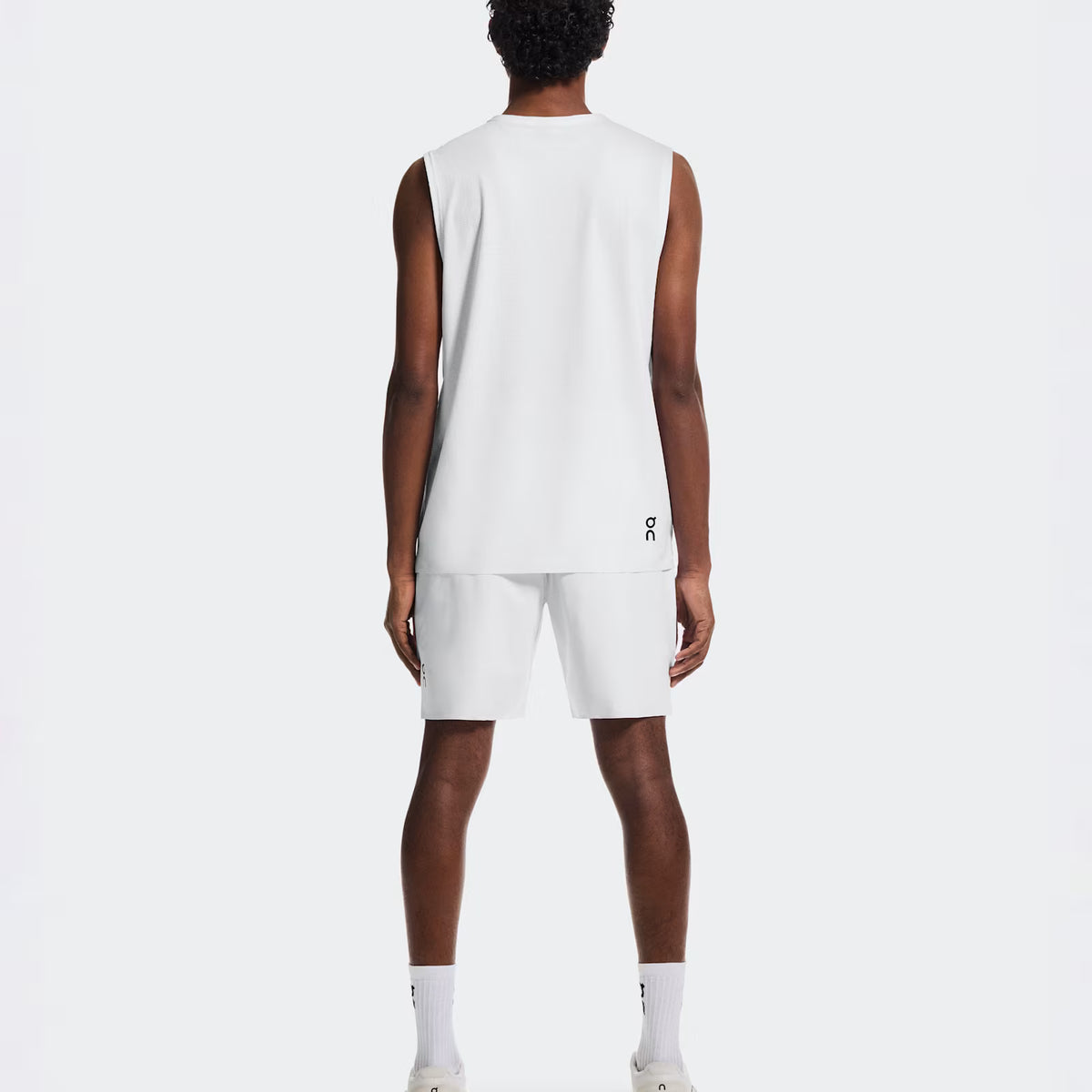 On 7" Court Shorts White