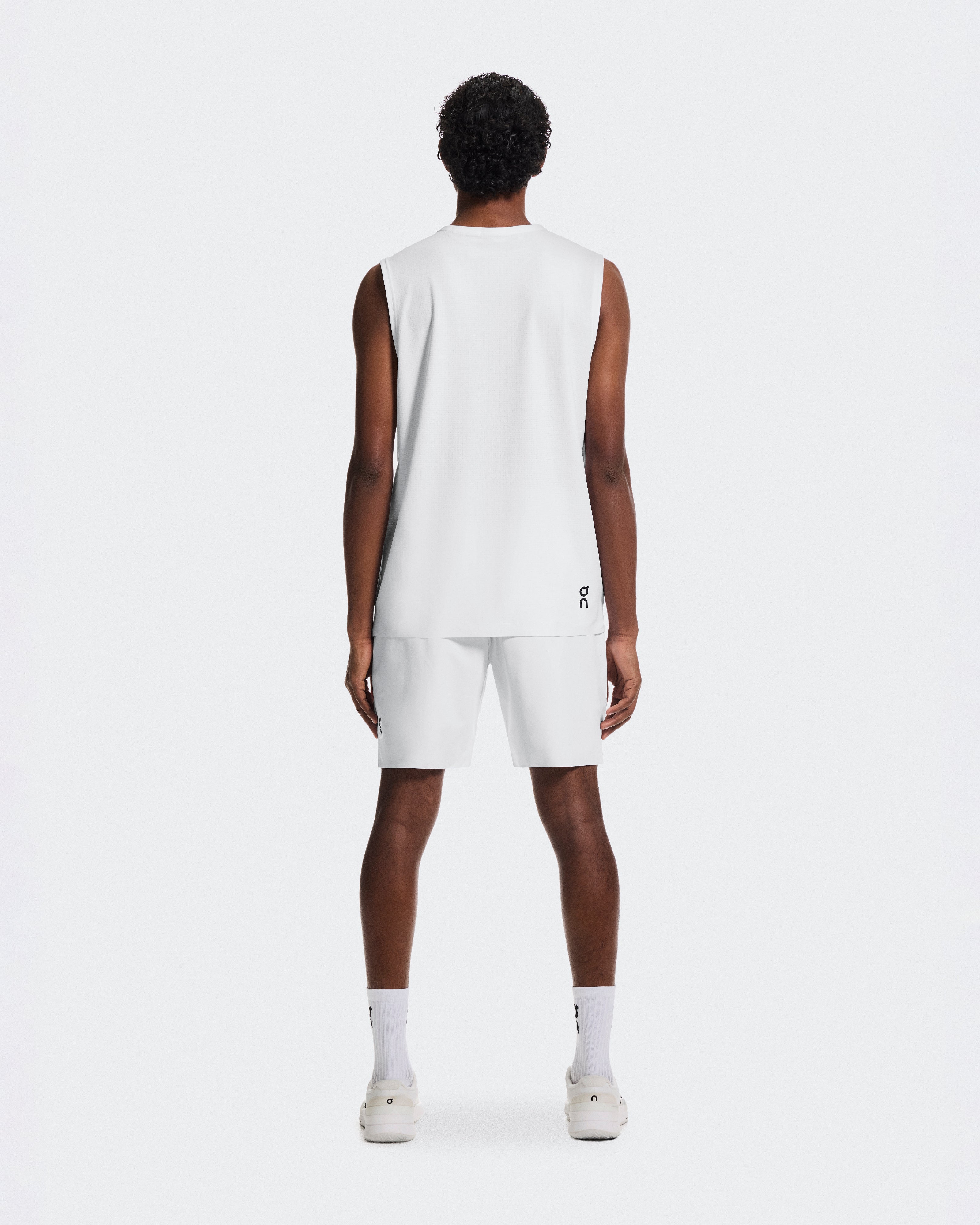 On 7" Court Shorts White