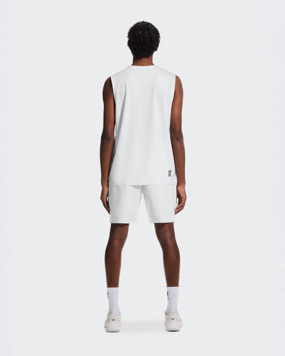 On 7" Court Shorts White