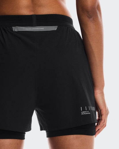 On Performance Shorts Lumos Eclipse | Black (Women'S)