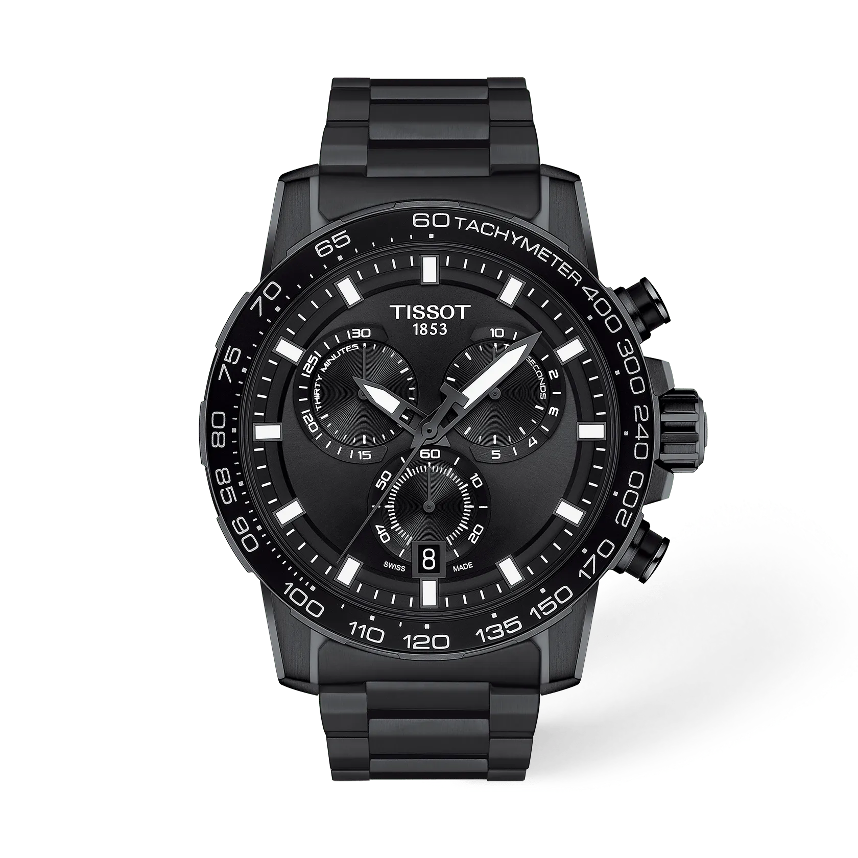 Seiko Tissot Supersport Chrono 45.5Mm T1256173305100