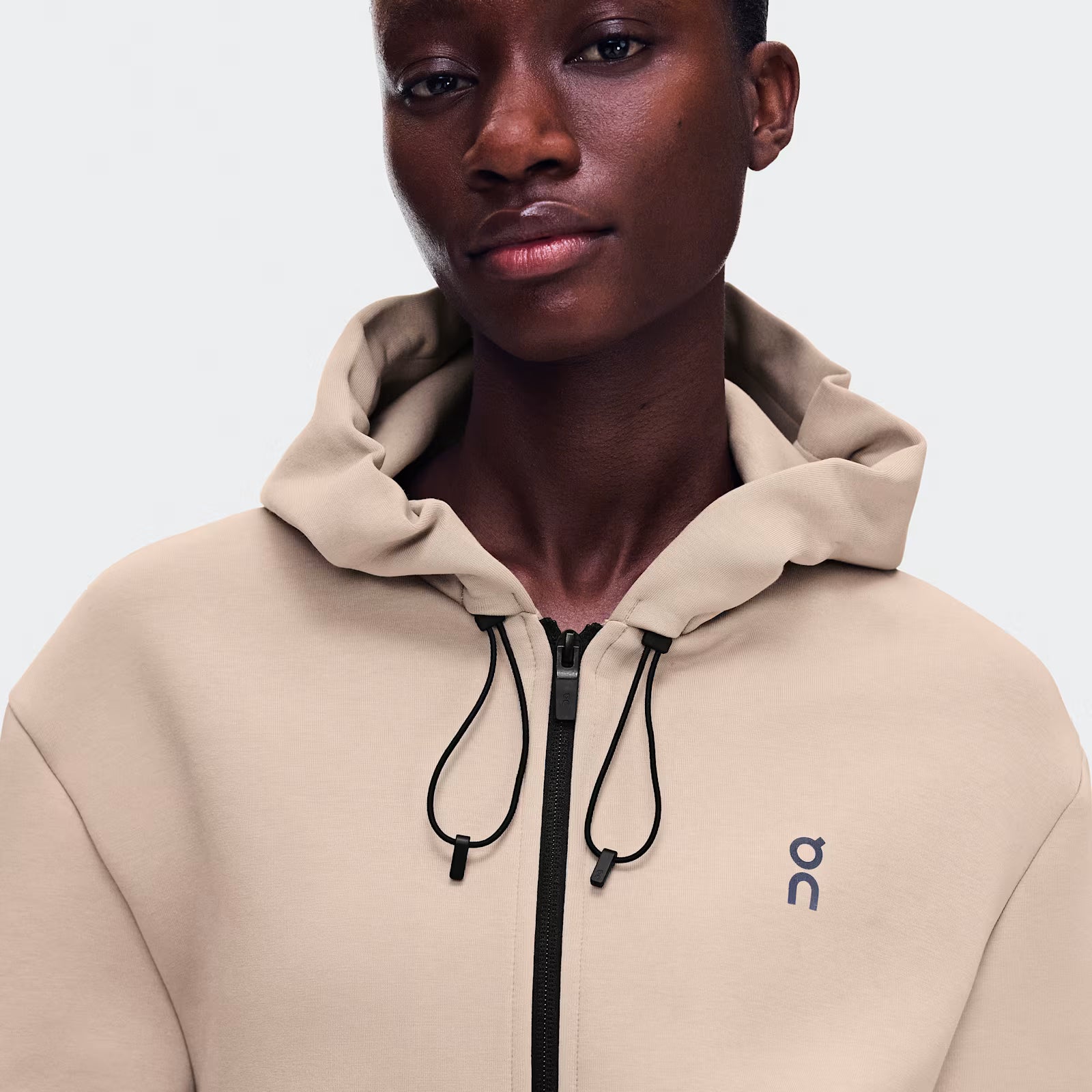 On Focus Tech Zip Hoodie Desert (Women'S)