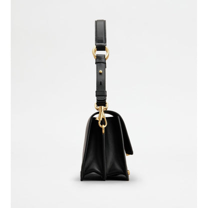 Tods Shoulder Bag Mini Black