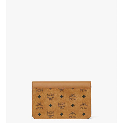 MCM Diamond Shoulder Bag In Visetos Leather Mix