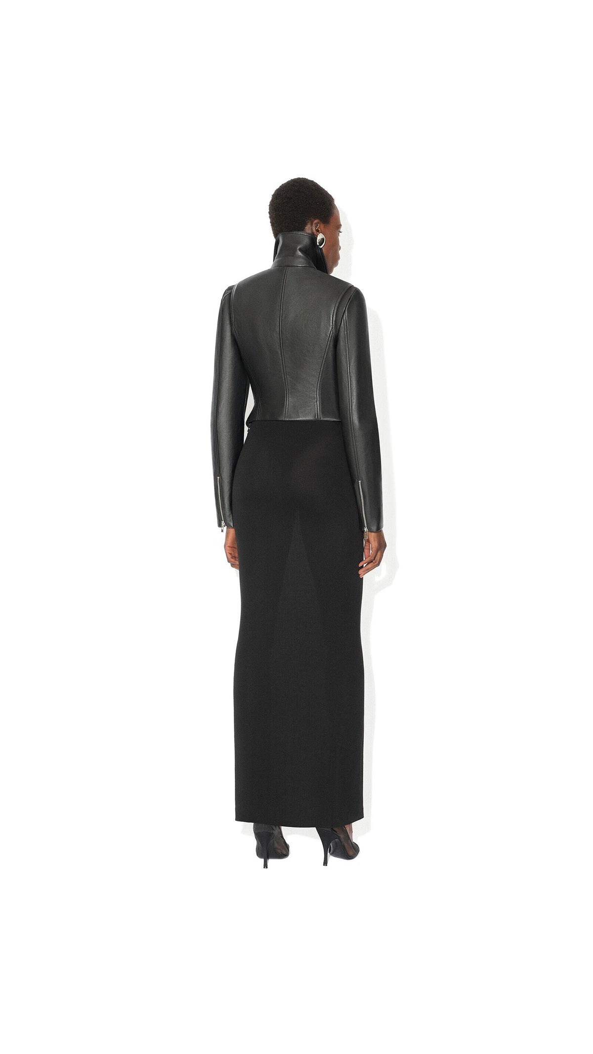 Alaïa Lambskin Biker Jacket