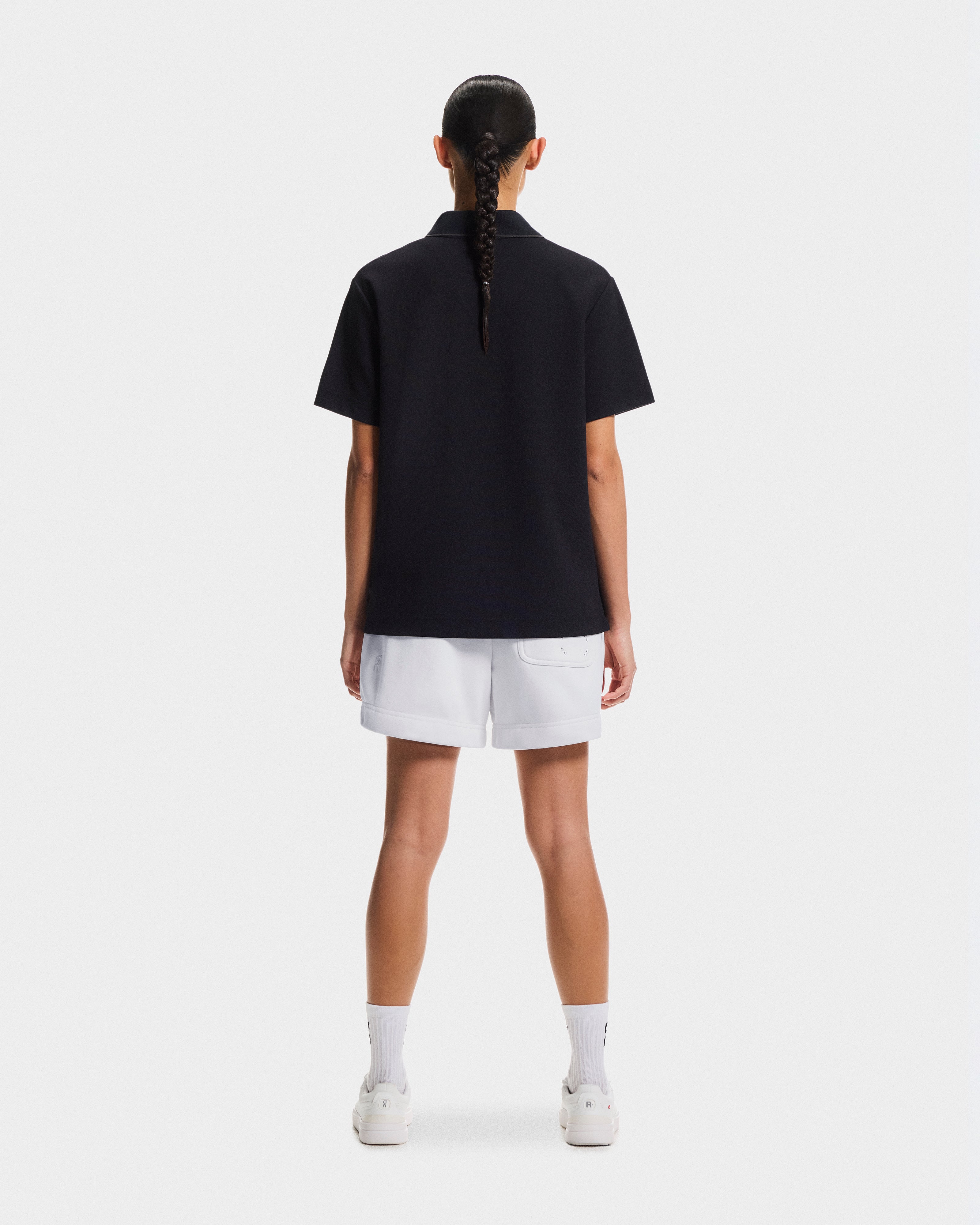 On Courtside Polo Black | Eclipse (Women'S)