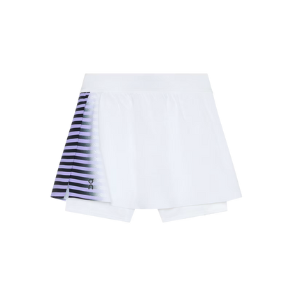On Court Skirt Split Edge White | Black (Women'S)