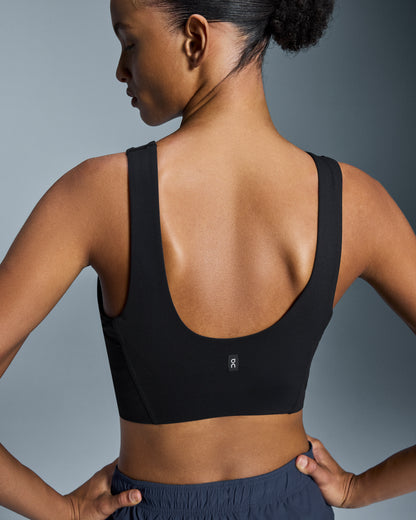 On Core 2-In-1 Crop Black (Women'S)